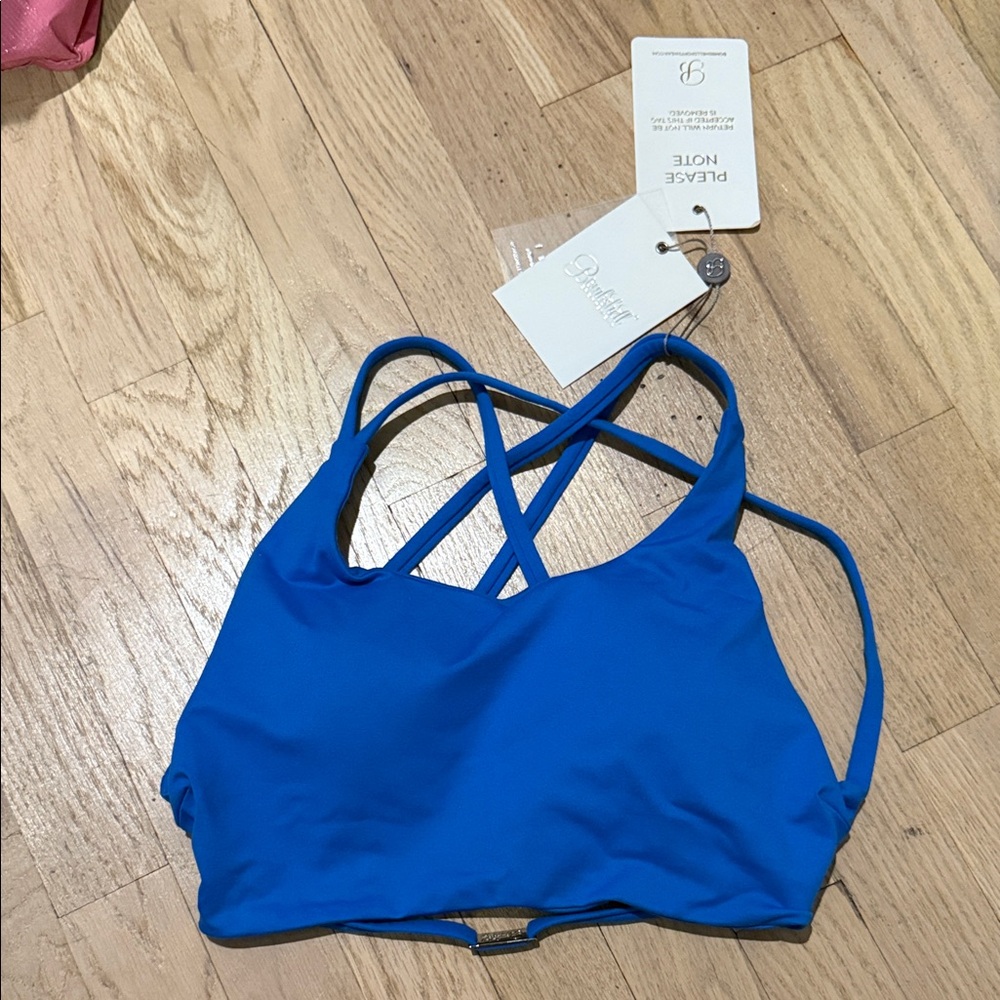 Bombshell barbell bra medium NWT